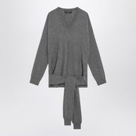 Dolce & Gabbana Grey Cashmere Sweater
