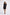 Reistor Floral Short Tiered Dress in Dark Blue