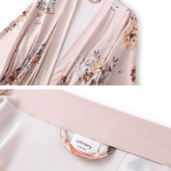 Ulivary Folding Fan Kimono Robe