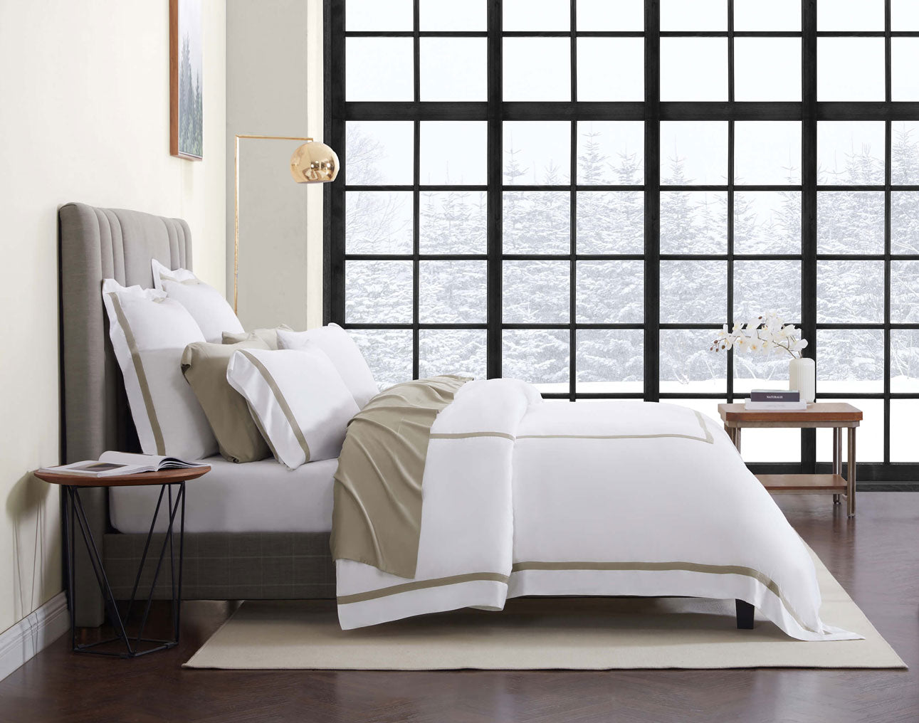 Sunday Citizen Frame Premium Bamboo Duvet Cover (more colors)