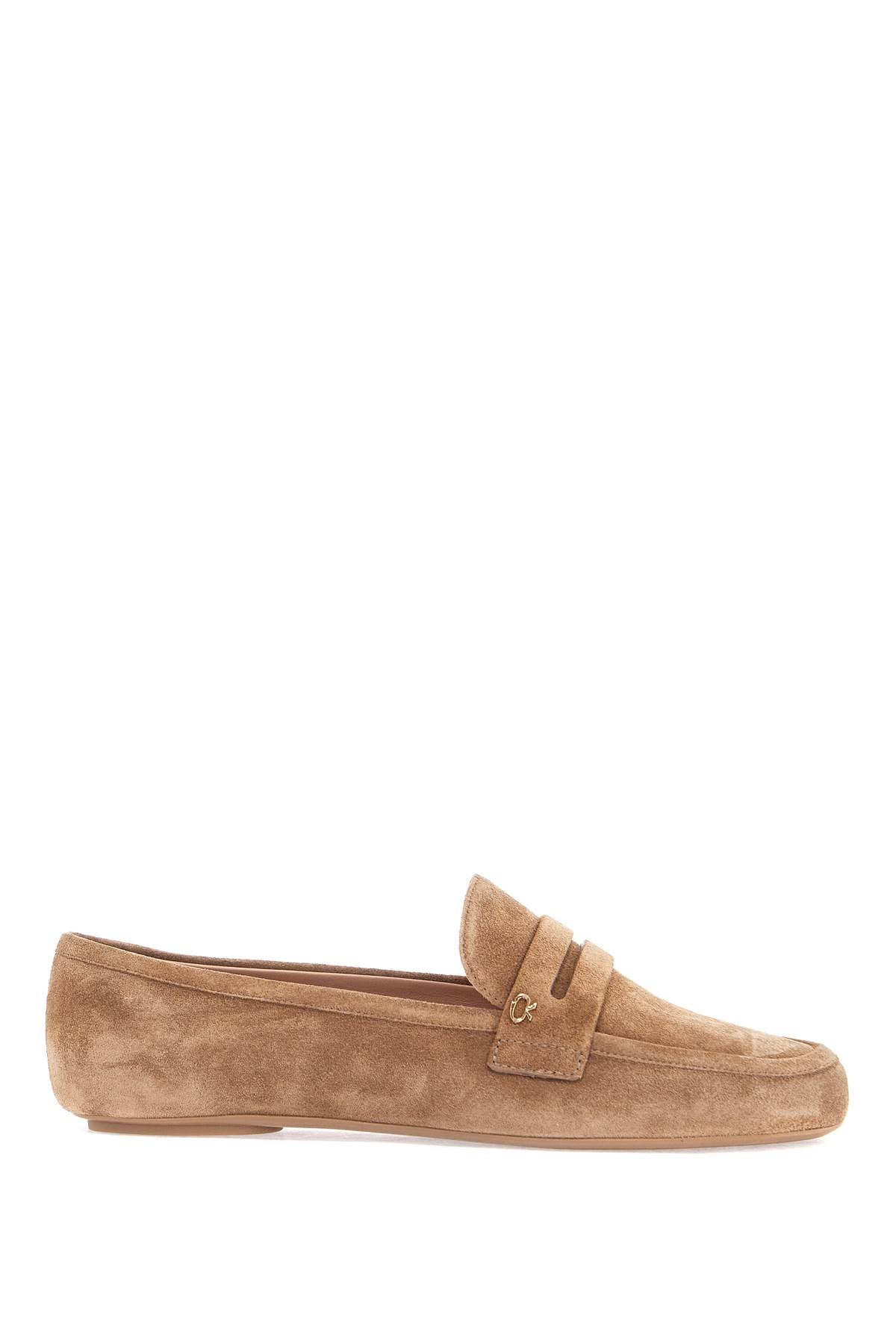 Gianvito Rossi Giorgia Suede Loafers