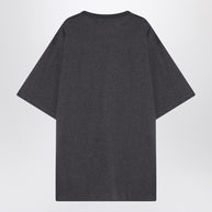 Dolce & Gabbana Gray Cotton T-shirt With Print