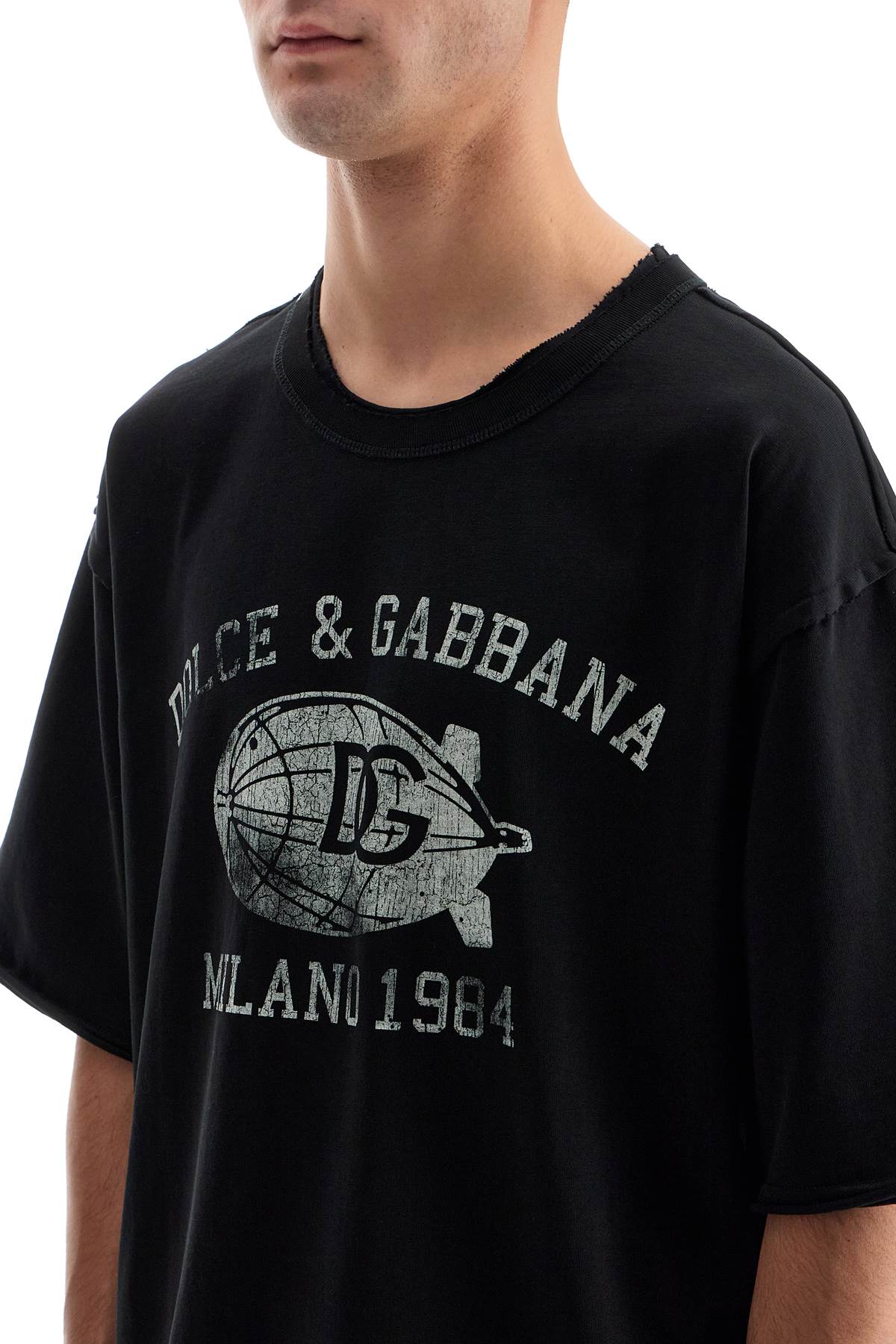 Dolce & Gabbana Oversized Printed T-Shirt