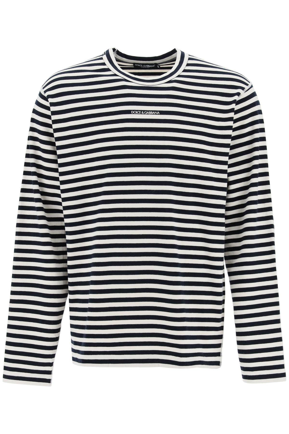 Dolce & Gabbana Long-sleeved Striped T-shirt