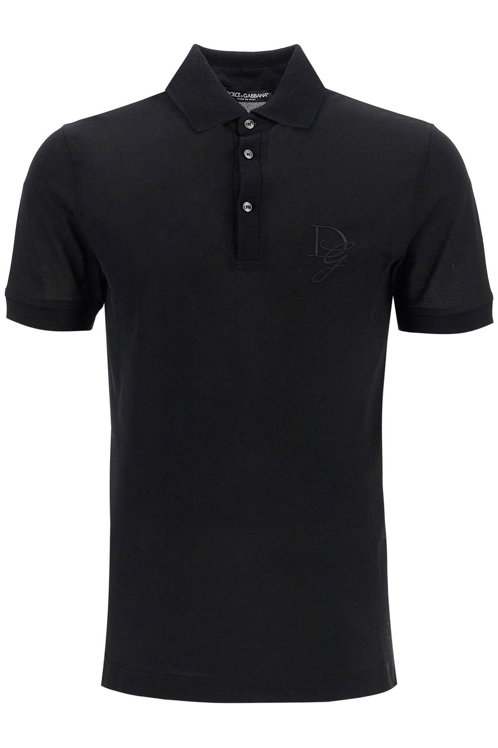 Dolce & Gabbana Polo Shirt With DG Embroidery