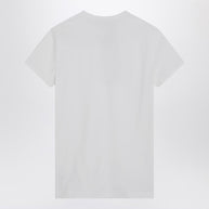 Dolce & Gabbana White T-shirt With Logo Embroidery
