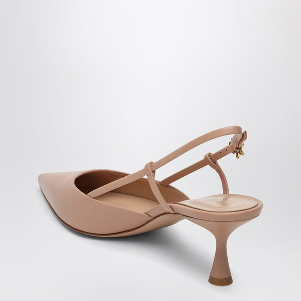 Gianvito Rossi Peach Ascent 55 Slingback
