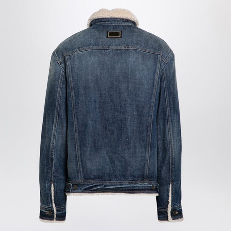 Dolce & Gabbana Dolce&Gabbana Denim And Shearling Jacket