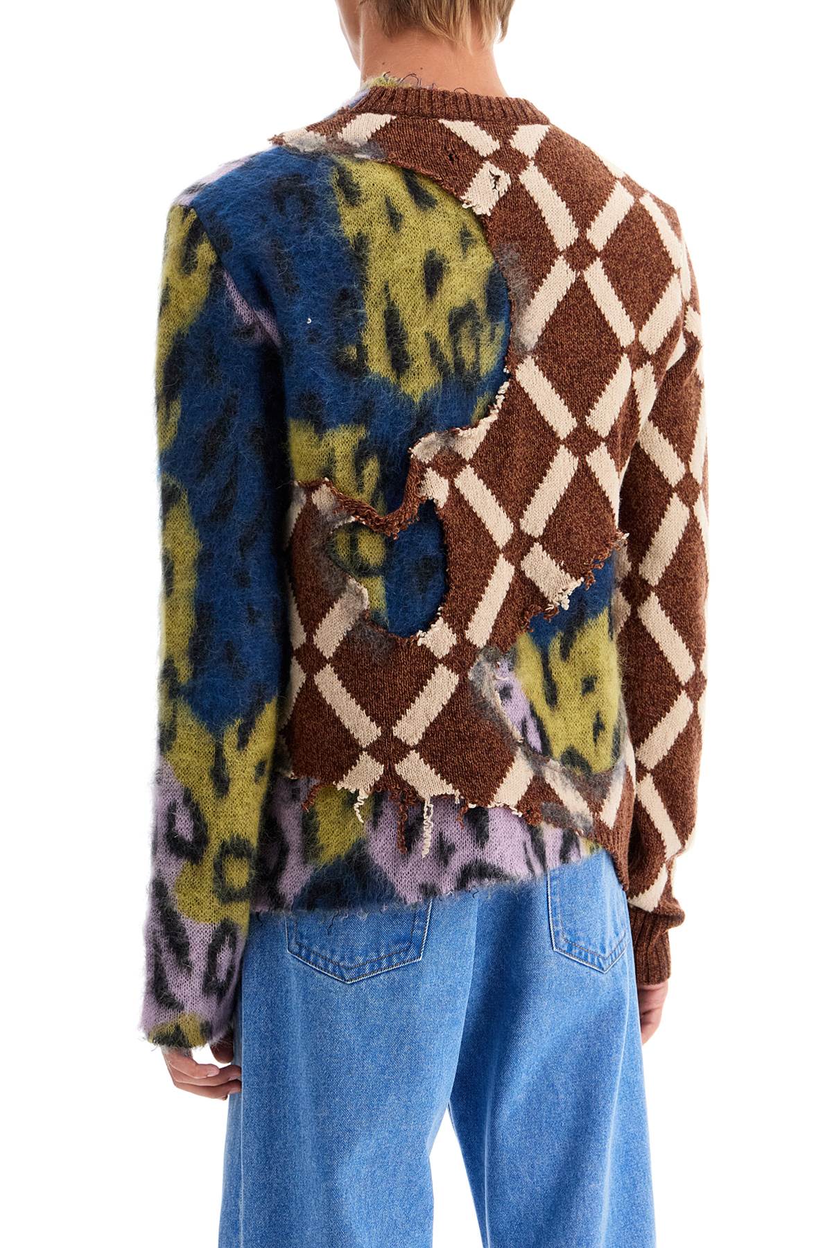 Marni Deconstructed Crewneck Sweater