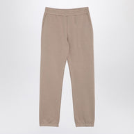 Golden Goose Kids' Beige Cotton-blend Jogging Trousers