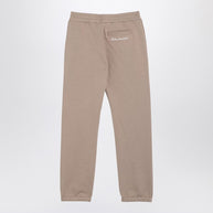 Golden Goose Kids' Beige Cotton-blend Jogging Trousers