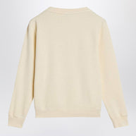 Golden Goose Kids' Ivory Cotton Sweatshirt