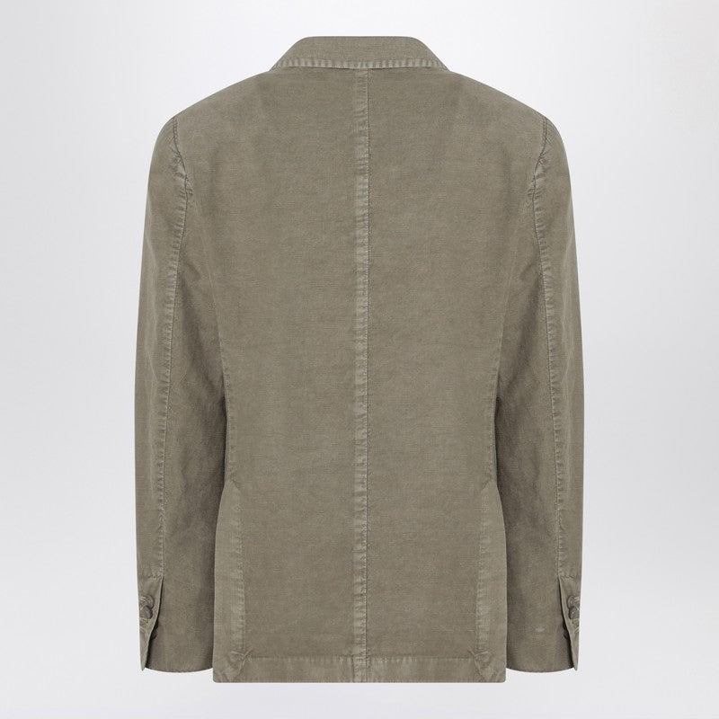Santaniello Double-breasted Sage Green Jacket