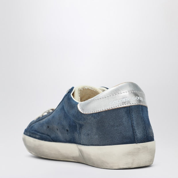 Golden Goose Sneaker Super Star Aviator Blue/cream/silver
