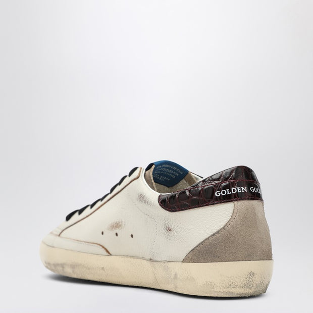 Golden Goose Sneaker Super Star White/beige/brown