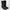 Golden Goose Wish Star Low Black Leather Boots