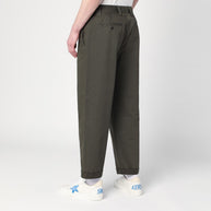 Golden Goose Dark Green Cotton-blend Trousers
