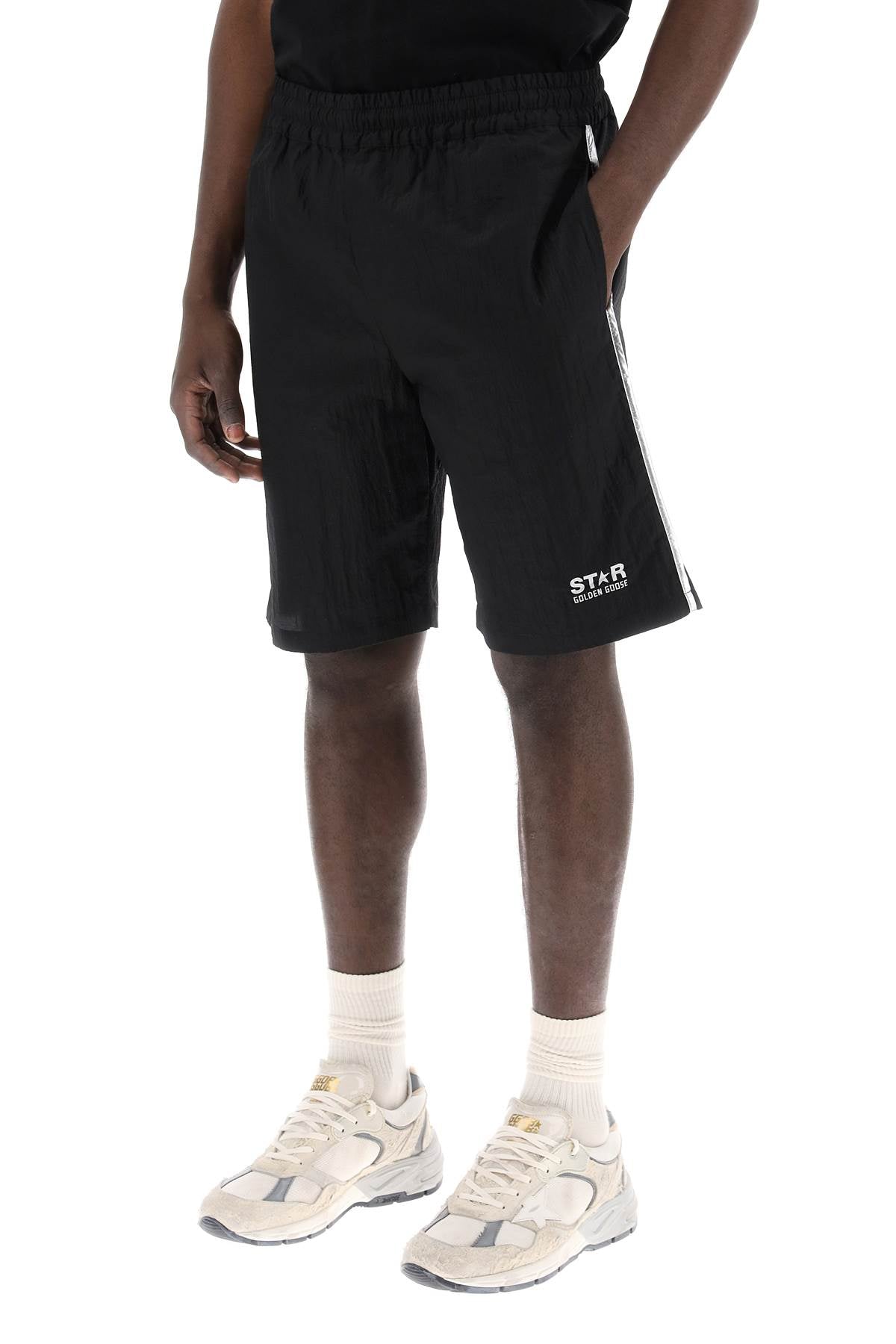 Golden Goose Star Collection Ripstop Shorts