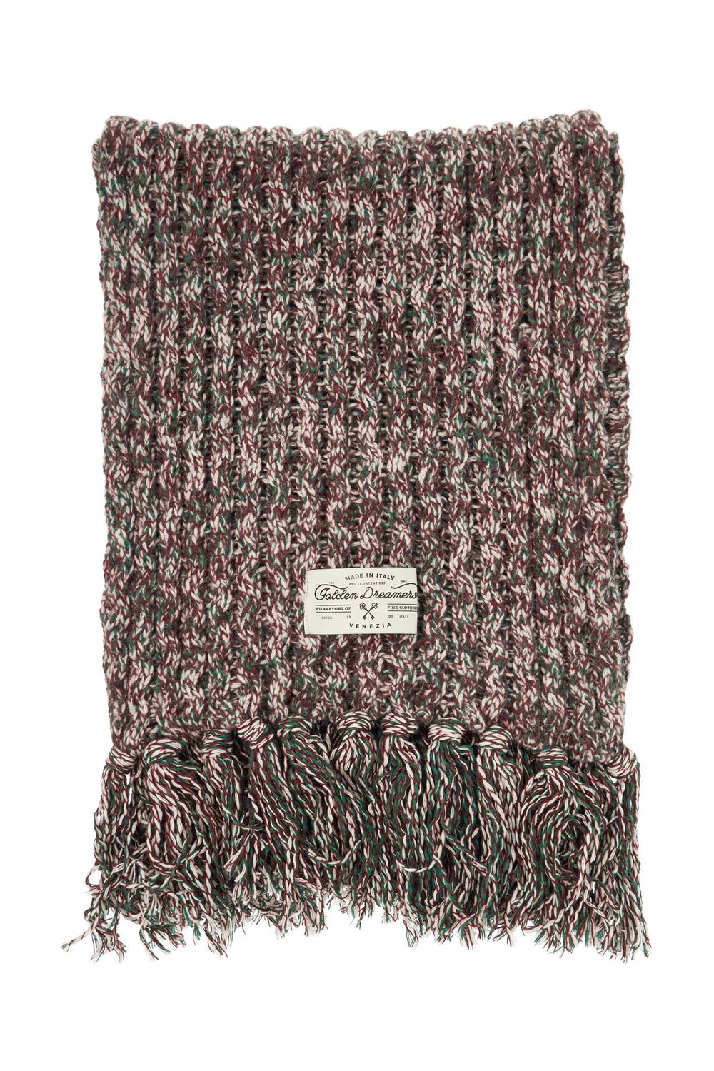 Golden Goose Multicolor Wool Scarf