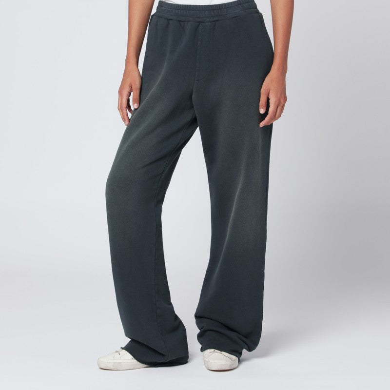 Golden Goose Faded Black Cotton Jogging Pants