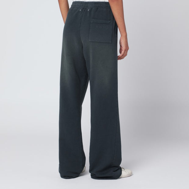 Golden Goose Faded Black Cotton Jogging Pants