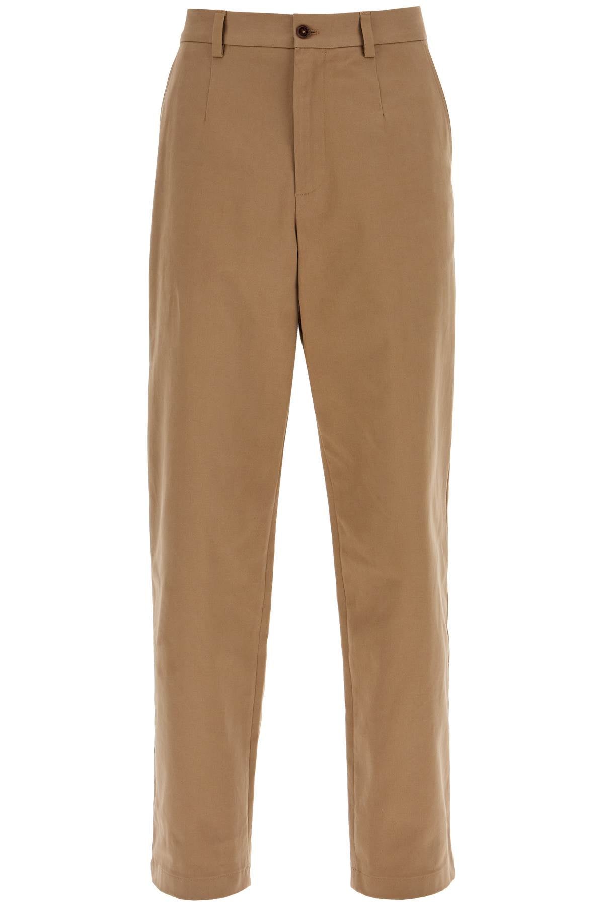 Dolce & Gabbana Straight Cotton Stretch Pants