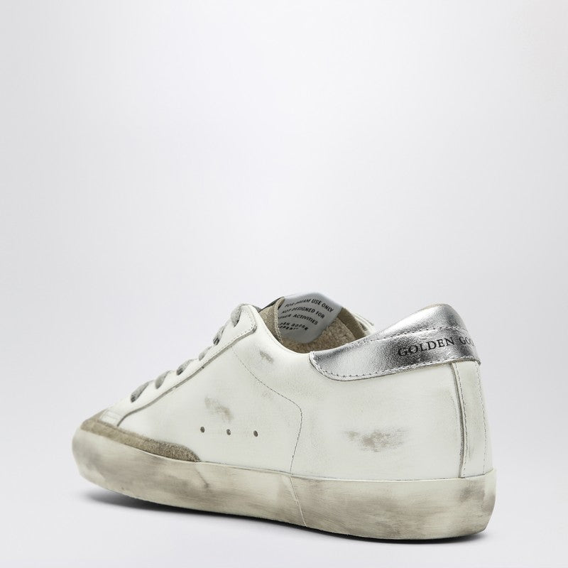 Golden Goose Super-Star Sneakers With Zebra Pony Hair Star