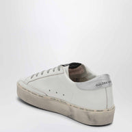 Golden Goose White/silver Hi-Star Sneakers