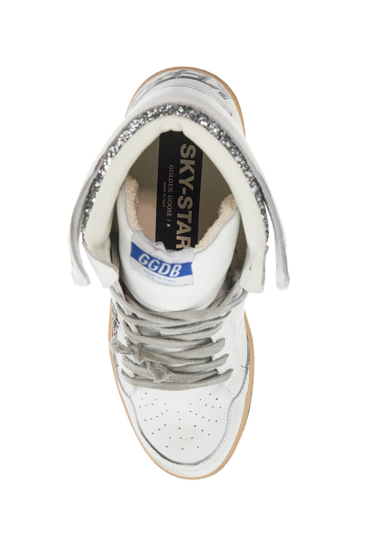 Golden Goose Super-Star Glitter Sneakers