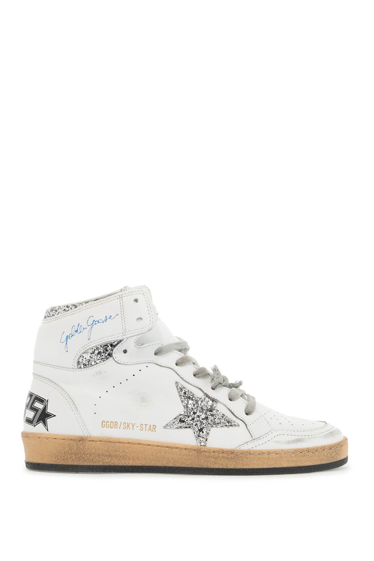 Golden Goose Super-Star Glitter Sneakers