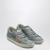 Golden Goose Grey Suede Super-star Low-top Sneaker
