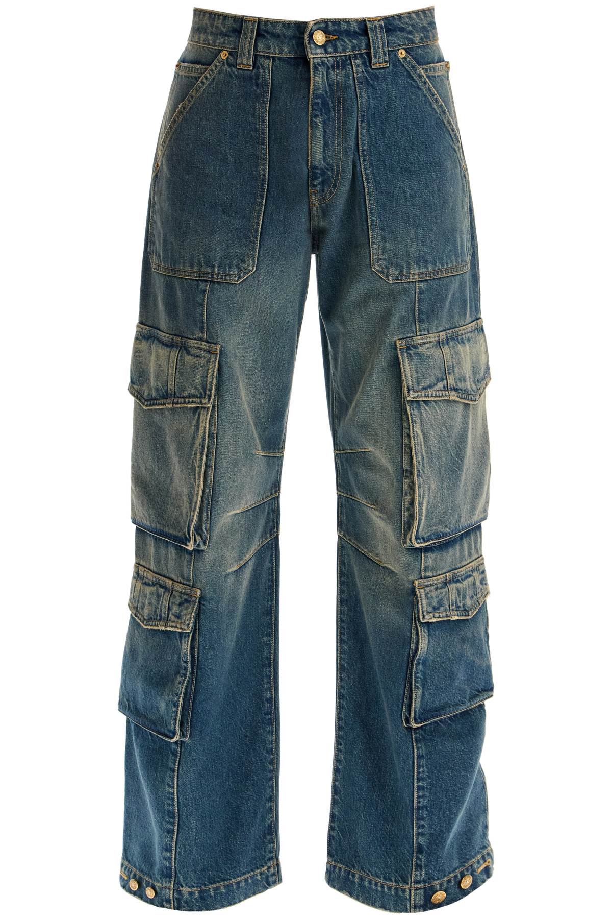 Golden Goose Wide Leg Cargo Jeans