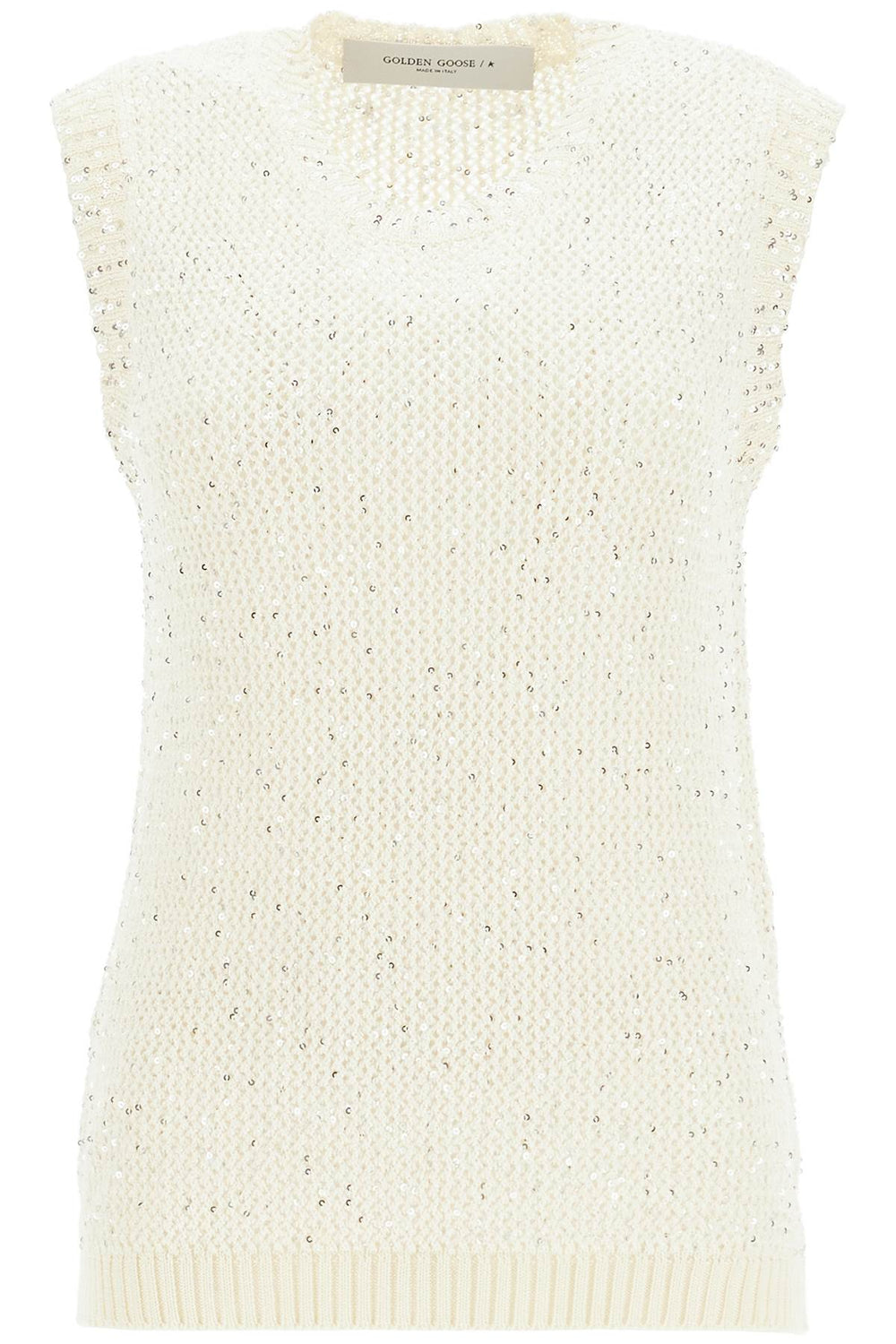 Golden Goose Journey Sequin Knit Top