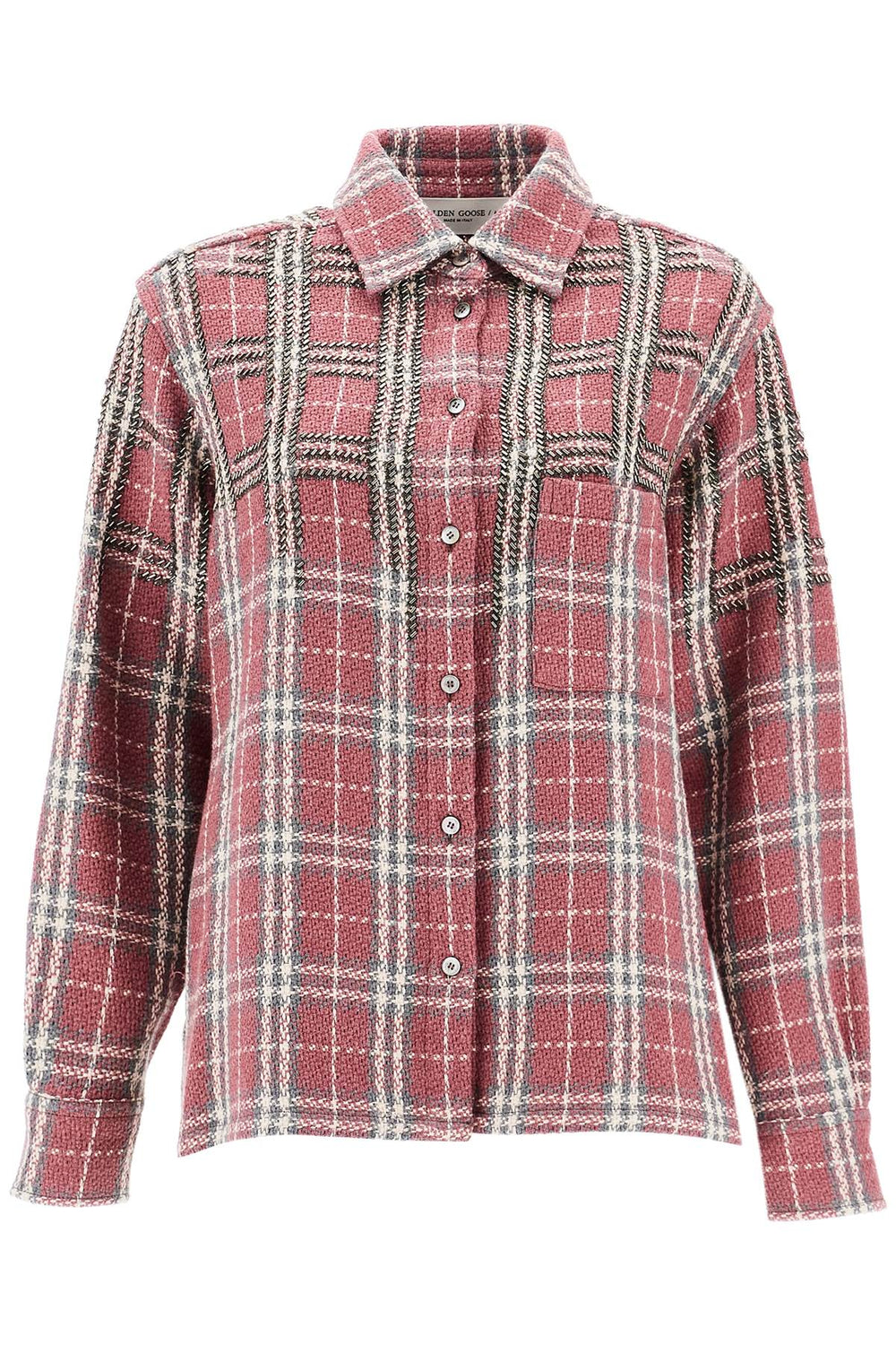 Golden Goose Tweed Overshirt Jacket