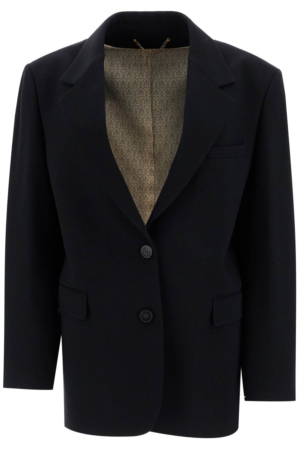 Golden Goose Single-Breasted Crepe Blazer