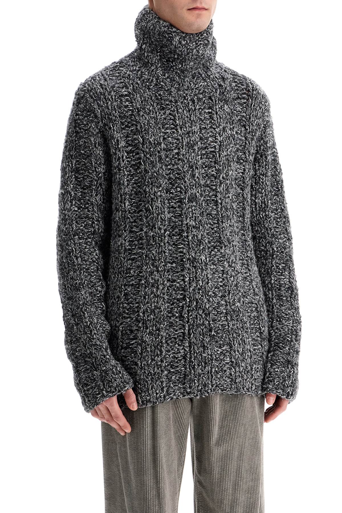 Dolce & Gabbana Melange Turtleneck Sweater