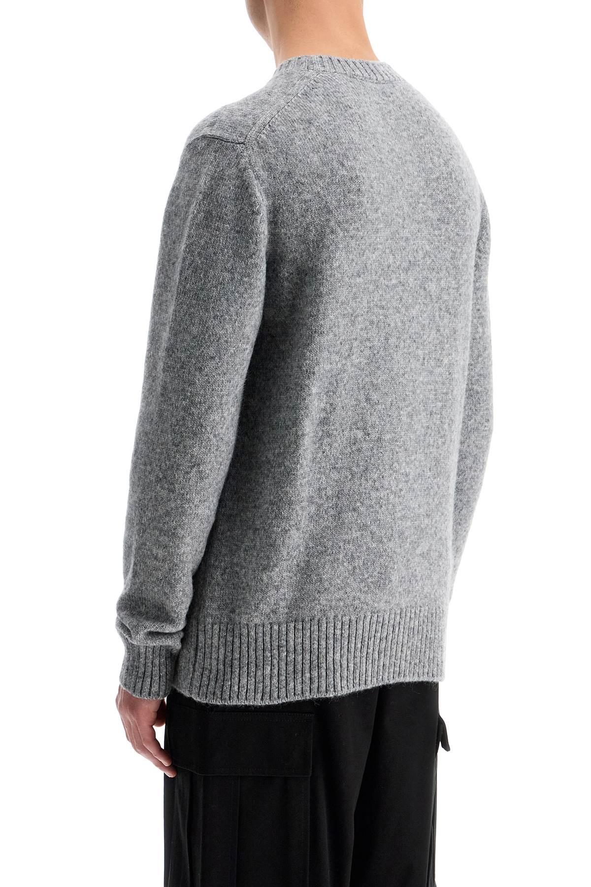 Dolce & Gabbana Round Neck Pullover Sweater With Dg