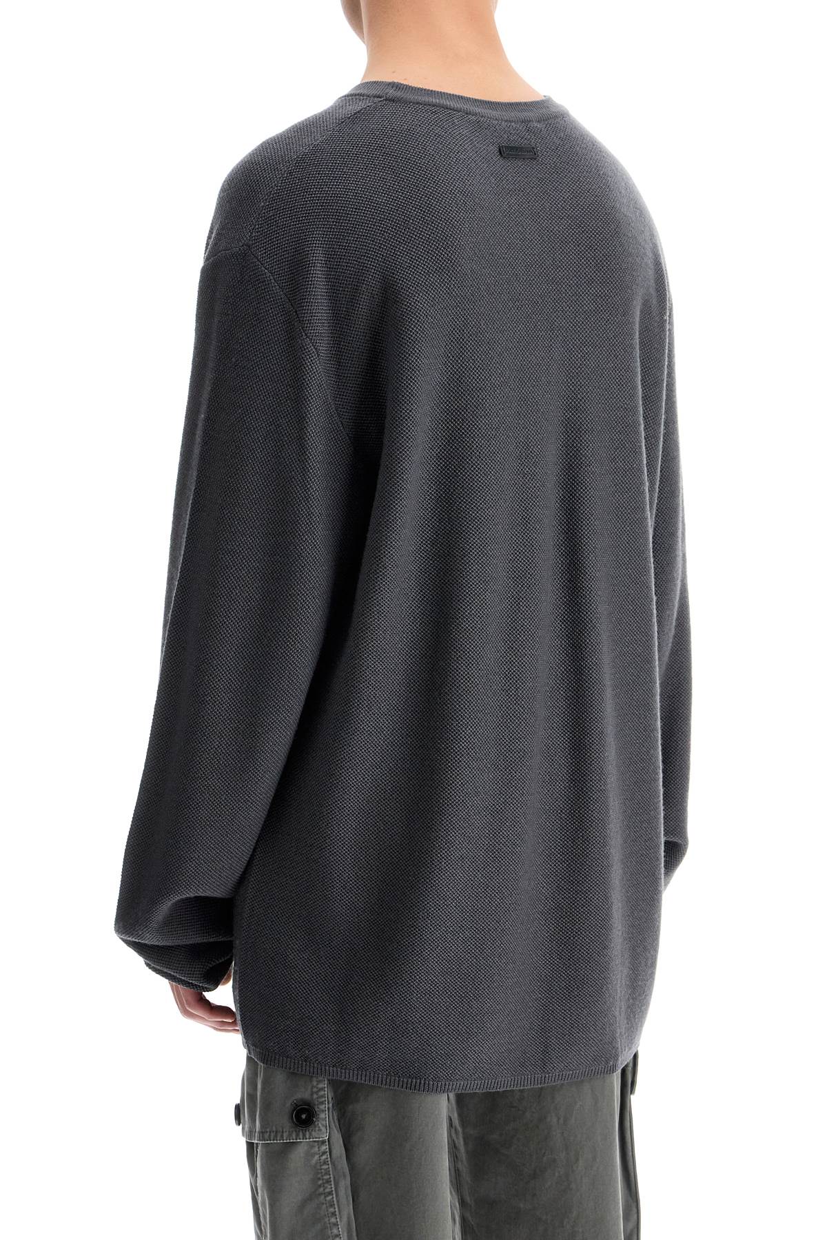 Dolce & Gabbana Oversized Wool Crewneck Sweater