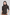 KiraGrace GRACE MOCKNECK TEE: BLACK KHAKI CASHMERE