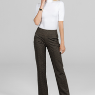KiraGrace GRACE MOCKNECK TEE: IVORY
