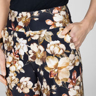 KiraGrace GRACE WIDE LEG PANT: FALL TONAL FLORAL