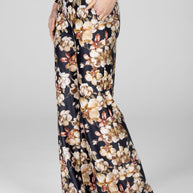 KiraGrace GRACE WIDE LEG PANT: FALL TONAL FLORAL