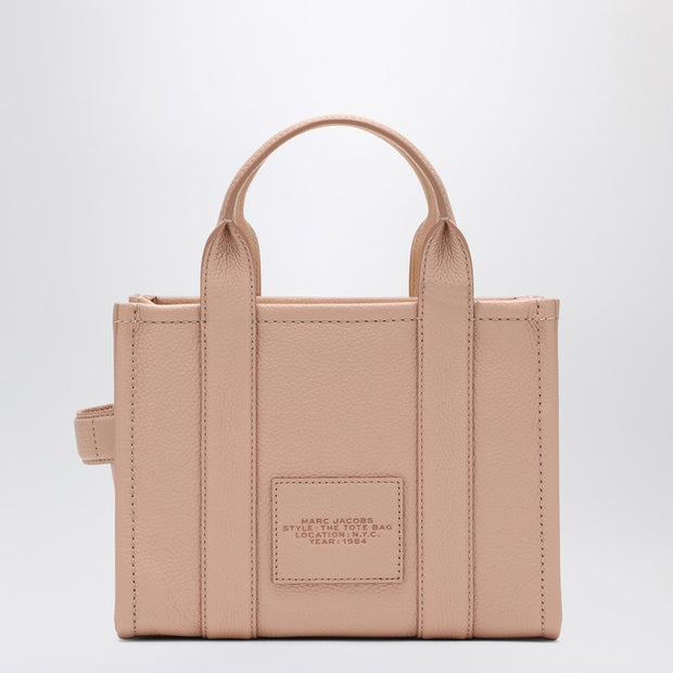 Marc Jacobs Rose Leather The Small Tote Bag
