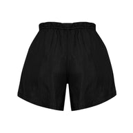 The Handloom Lucid Flow Tie Shorts - Black