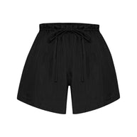 The Handloom Lucid Flow Tie Shorts - Black