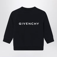 Givenchy Kids' Black Sweatshirt With 4G Logo Print