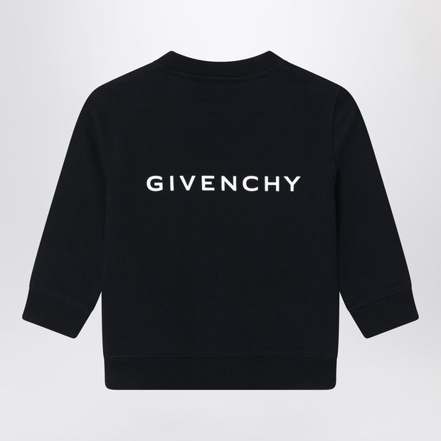 Givenchy Kids' Black Sweatshirt With 4G Logo Print