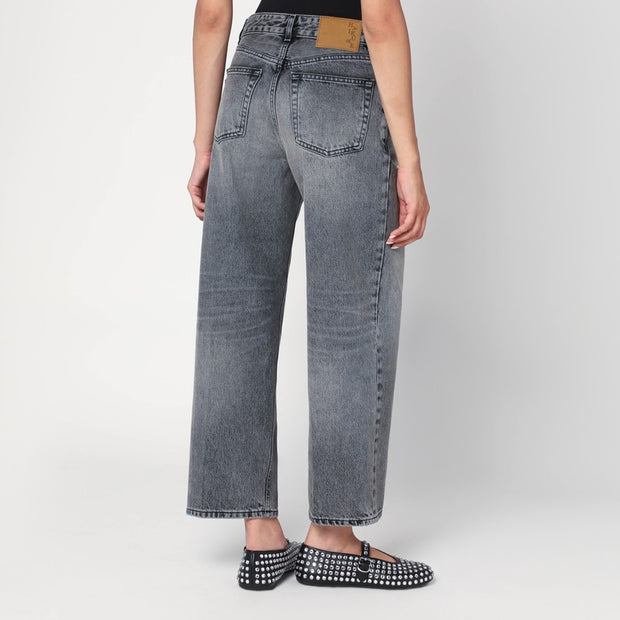 HAIKURE Grey Washed Effect Jeans