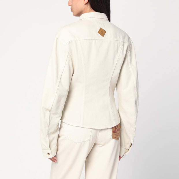HAIKURE Ecru Denim Shirt