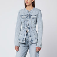 HAIKURE Temple Authentic Blue Denim Jacket